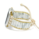 White Howlite Crystal Adjustable Apple Watch Strap