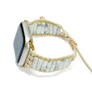 White Howlite Crystal Adjustable Apple Watch Strap