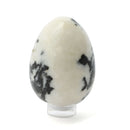 Zebra Jasper Crystal Egg for Balance, Motivation & Inner Strength