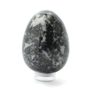 Zebra Jasper Crystal Egg for Balance, Motivation & Inner Strength