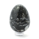 Zebra Jasper Crystal Egg for Balance, Motivation & Inner Strength