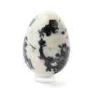 Zebra Jasper Crystal Egg for Balance, Motivation & Inner Strength