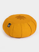 Yoga Studio GOTS Organic Cotton Round Lotus Zafu Buckwheat Cushion