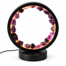 Gemstone Halo Lamp - Zen Spirit  - Amethyst