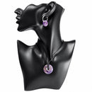 Amethyst Power Ring Earrings & Pendant Set - Serenity