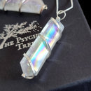 Angel Aura Point with Silver Spiral Pendant & Chain - 50% Off