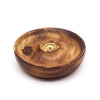 Hamsa Hand - Mango Wood Incense & Cone Bowl Burner