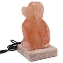 Multicolour USB Dog Shaped Himalayan Salt Lamp - 7.5cm