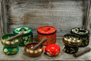 Mini Singing Bowl Gift Set - Red