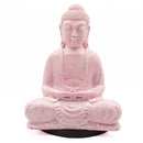 Meditation Buddha Lamp - Cherry Crackle