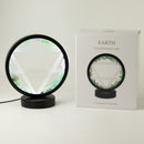 Gemstone Halo Lamp - Earth  - Aventurine & Selenite