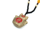 Lucky Cat - Feng Shui Hanging Amulet