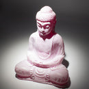 Meditation Buddha Lamp - Cherry Crackle