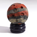 Mars - Red Jasper Planet With Stand