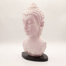 Buddha Bust Lamp - Cherry Crackle