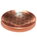 Copper Ritual Plate - Flower of Life
