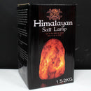 Natural Himalayan Salt Lamp - 1.5 - 2kg
