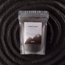 Fragranced Candle Sand - Black - Spirited - 300g