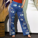 Evil Eye Protection Sari Lounge Pants (M/L)