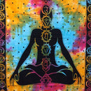 Chakra Buddha - Wall Hanging/Bedspread (140 x 210cm)