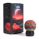 Mars - Red Jasper Planet With Stand