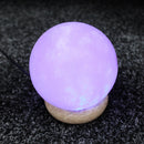 Multicolour USB Ball Himalayan Salt Lamp - 8 cm