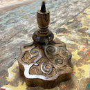 Tree Of Life - Small Mango Wood Backflow Incense Burner