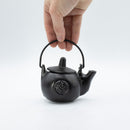 Cast Iron Ritual Pot with Pentagon Design
