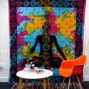 Chakra Buddha - Wall Hanging/Bedspread (200 x 230cm)