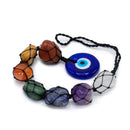 Evil Eye Protection Pendant - Chakra Stones