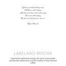 Agnes + Cat Botanical Soy Wax Candle - Lakeland Mocha