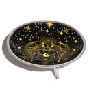 Triple Leg Enamelled Offering Plate - Gold Goddess