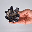 Smokey Ghost Quartz Clusters (Approx 330-350g)