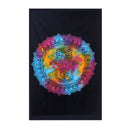 Black Hand Of Hamsa - Wall Hanging/Bedspread (200 x 230cm)