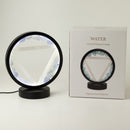 Gemstone Halo Lamp - Water - Aquamarine & Selenite