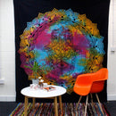 Black Hand Of Hamsa - Wall Hanging/Bedspread (200 x 230cm)