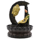 Golden Buddha & Lotus - Water Fountain