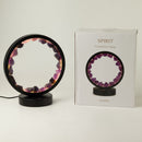 Gemstone Halo Lamp - Zen Spirit  - Amethyst