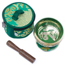 Mini Singing Bowl Gift Set - Green