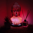 Buddha Bust Lamp - Molton Lava