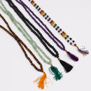 Black Agate Mala Beads