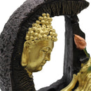 Golden Buddha & Lotus - Water Fountain