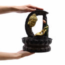 Golden Buddha & Lotus - Water Fountain