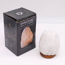 Rock Crystal Himalayan Salt Lamp - 1.5 - 2kg