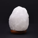 Rock Crystal Himalayan Salt Lamp - 1.5 - 2kg