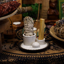 Palo Santo Stick & Smudge Holder - Mandala Design