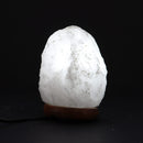 Rock Crystal Himalayan Salt Lamp - 1.5 - 2kg