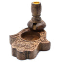 Hand Of Hamsa - Mango Wood Backflow Incense Burner
