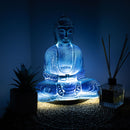Meditation Buddha Lamp - Sky Blue