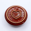 Red Palo Santo Stick & Smudge Holder - Mandala Design